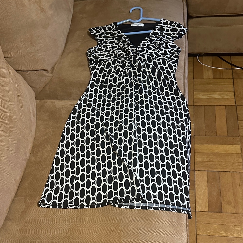 Black and White Dress